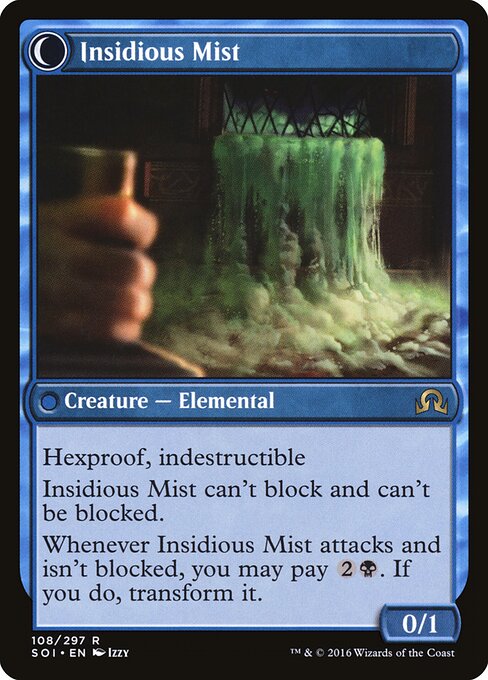 Elusive Tormentor // Insidious Mist - Back Face