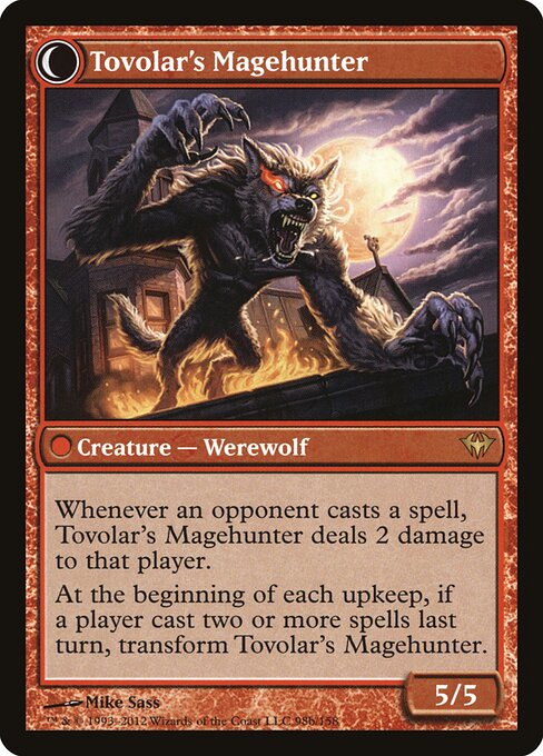 Mondronen Shaman // Tovolar's Magehunter - Back Face