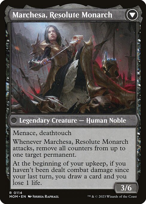 Invasion of Fiora // Marchesa, Resolute Monarch - Back Face