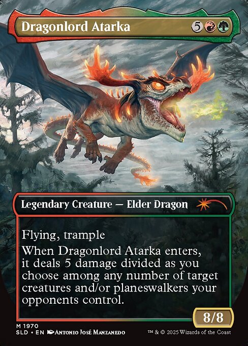 Dragonlord Atarka // Dragonlord Atarka - Back Face