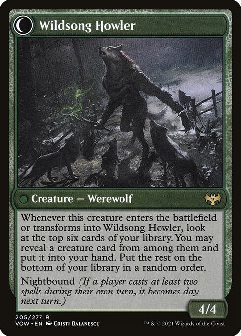 Howlpack Piper // Wildsong Howler - Back Face