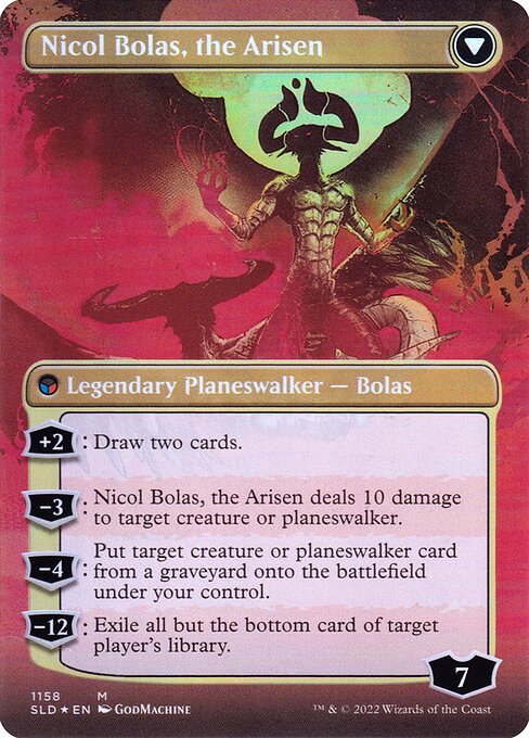 Nicol Bolas, the Ravager // Nicol Bolas, the Arisen - Back Face