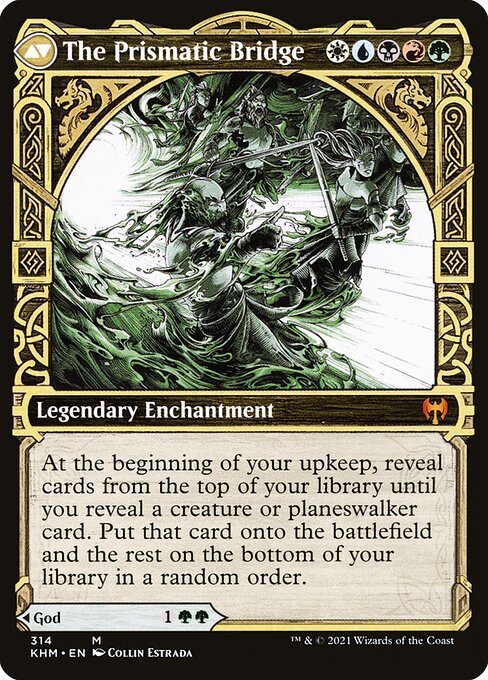 Esika, God of the Tree // The Prismatic Bridge - Back Face
