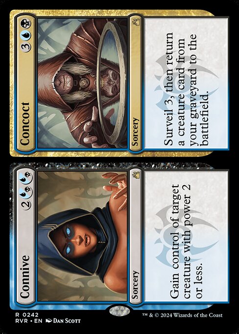 Connive // Concoct - Back Face