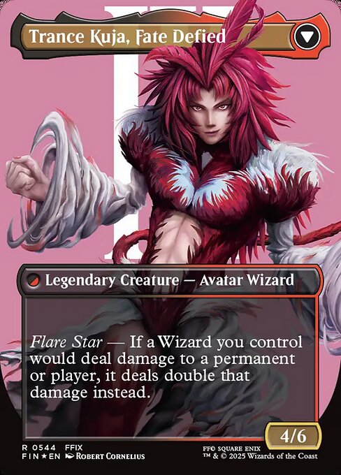 Kuja, Genome Sorcerer // Trance Kuja, Fate Defied - Back Face