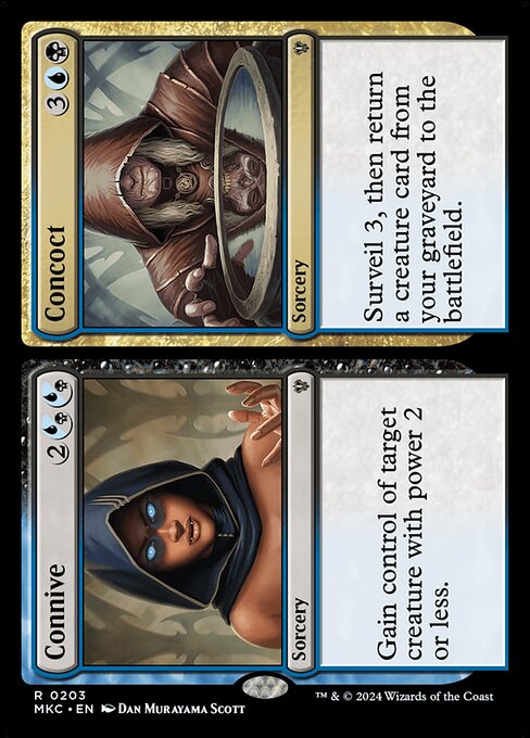 Connive // Concoct - Back Face