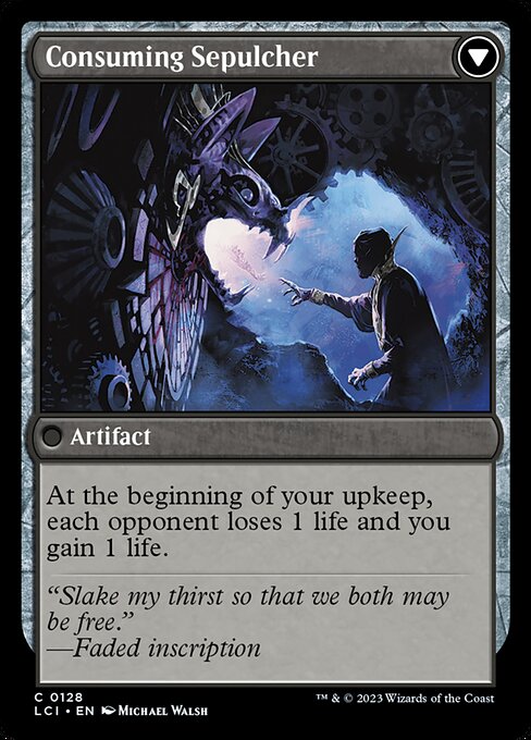 Tithing Blade // Consuming Sepulcher - Back Face