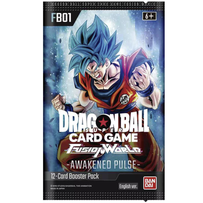 Dragon Ball Super Card Game - Fusion World Awakened Pulse FB01 Booster Dragon Ball Super Card Game - Fusion World Awakened Pulse FB01 Booster