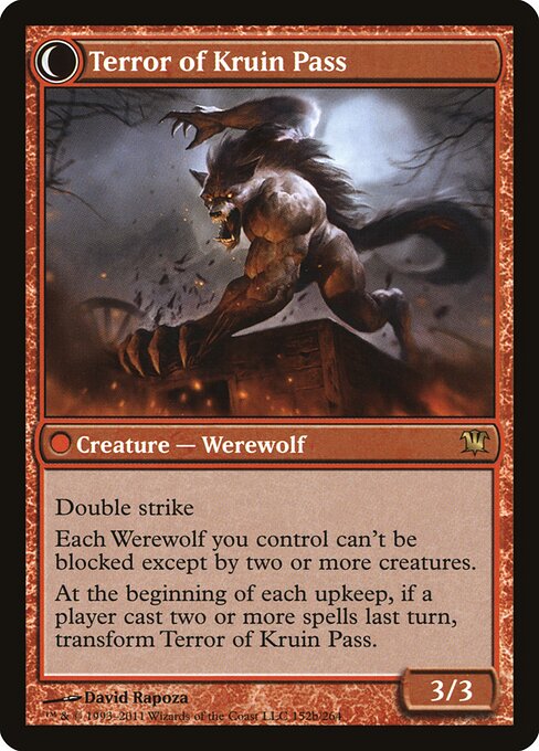 Kruin Outlaw // Terror of Kruin Pass - Back Face