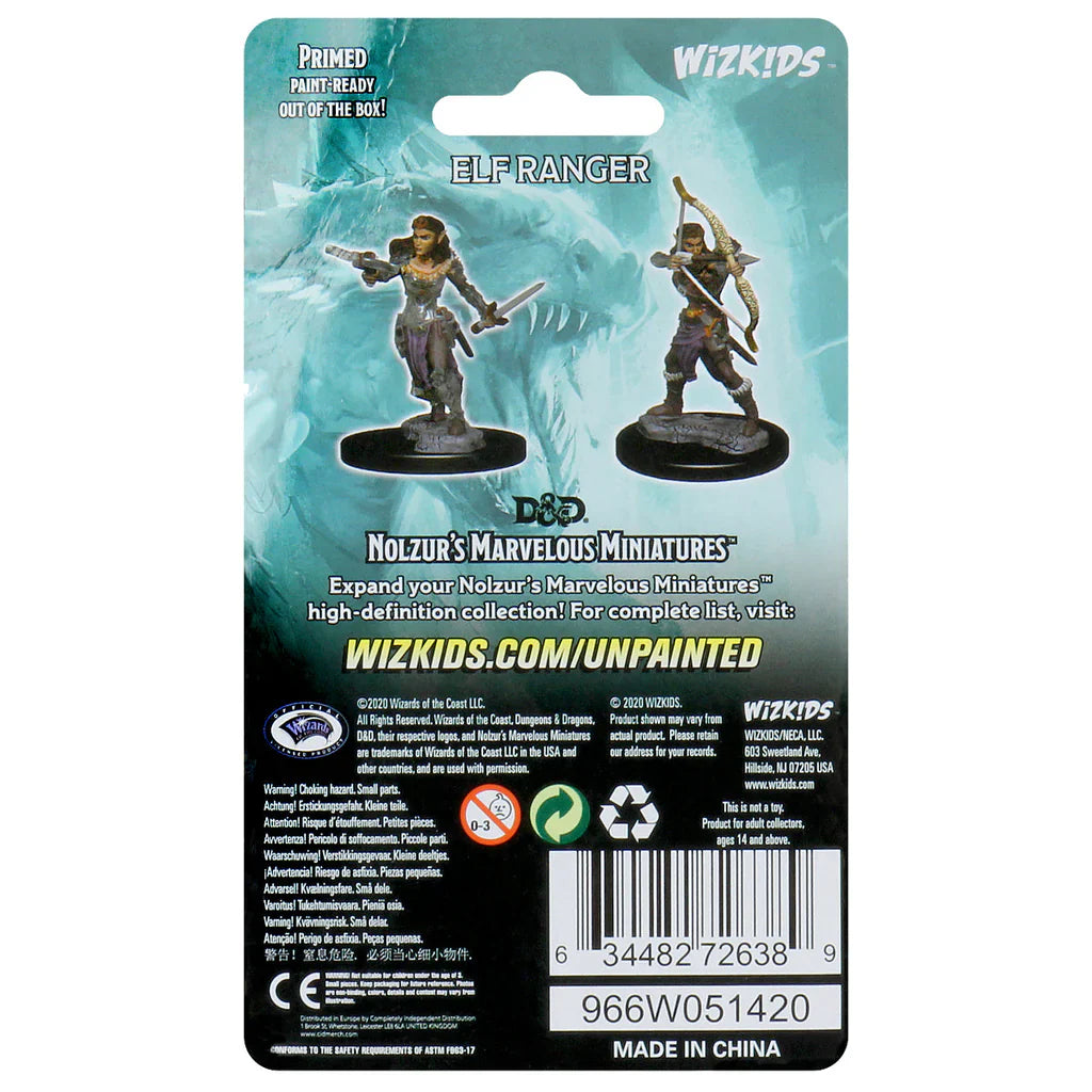 D&D Nolzur's Marvelous Unpainted Miniatures - Elf Female Ranger
