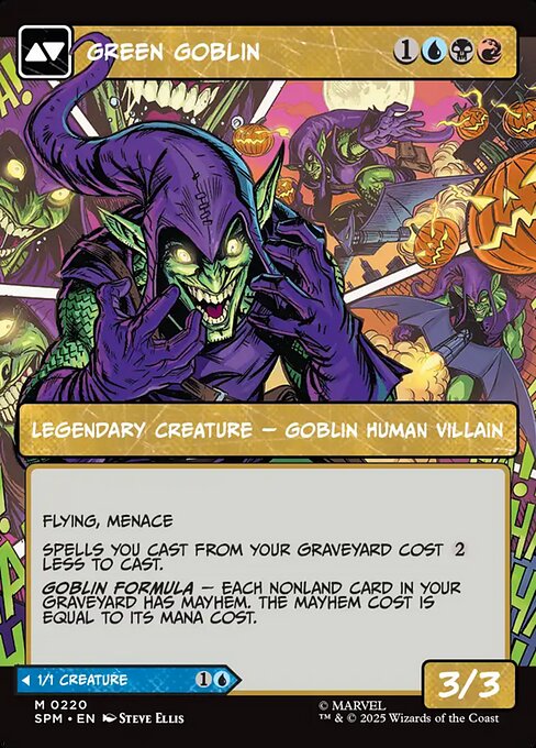 Norman Osborn // Green Goblin - Back Face