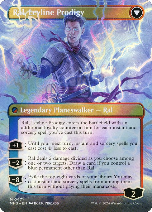 Ral, Monsoon Mage // Ral, Leyline Prodigy - Back Face