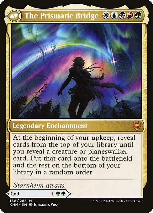 Esika, God of the Tree // The Prismatic Bridge - Back Face