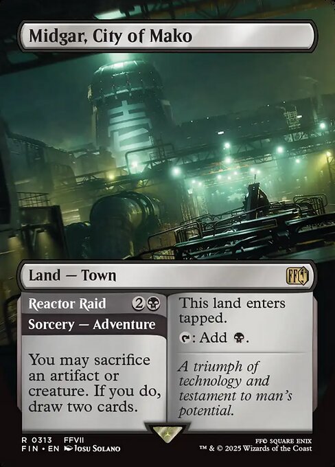 Midgar, City of Mako // Reactor Raid - Back Face