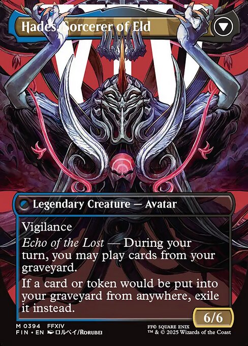 Emet-Selch, Unsundered // Hades, Sorcerer of Eld - Back Face