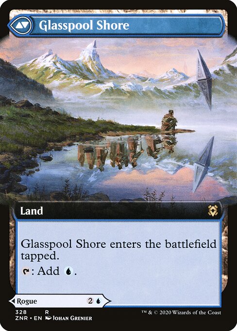 Glasspool Mimic // Glasspool Shore - Back Face