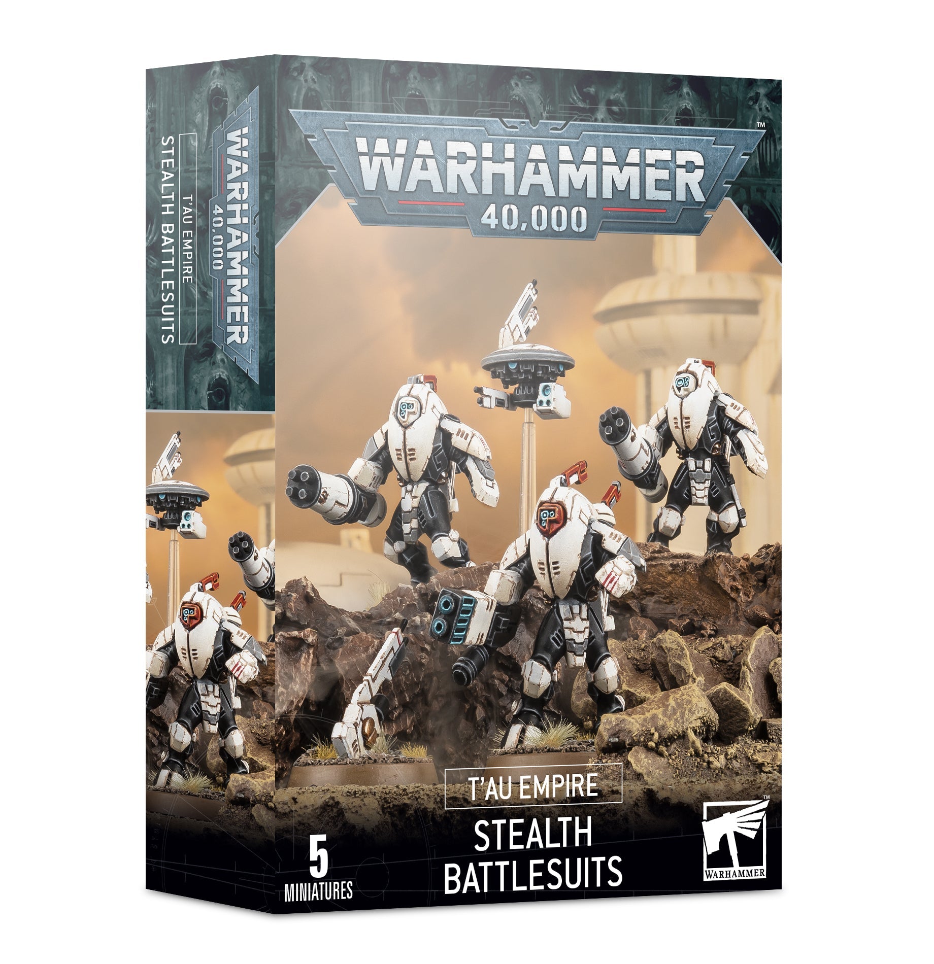 Warhammer 40.000 T'au Empire Stealth Battlesuits