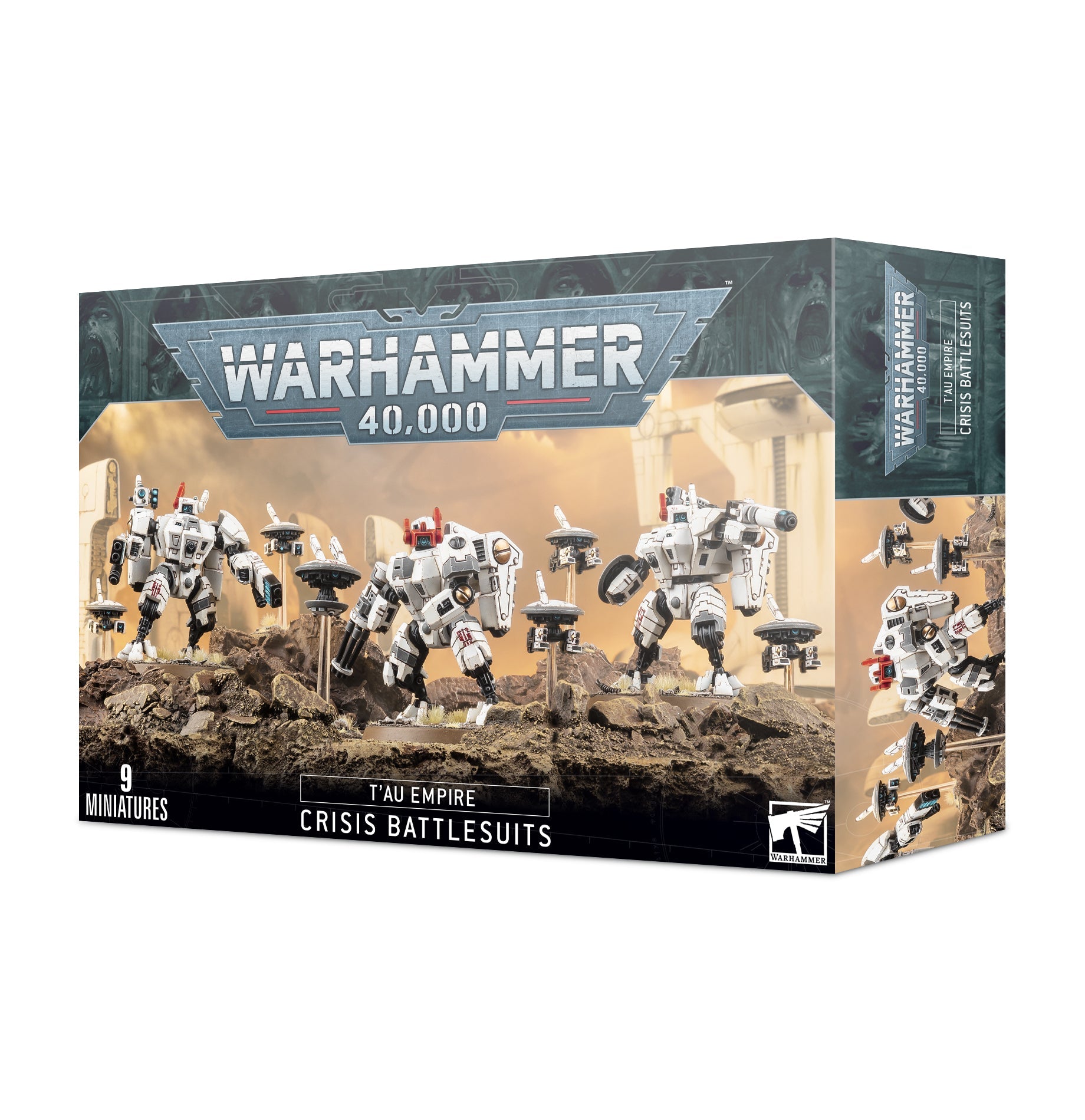 Warhammer 40.000 T'au Empire Crisis Battlesuits
