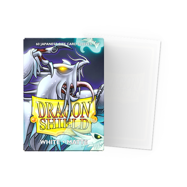 Dragon Shield Small Sleeves - Matte White (60 Sleeves) Dragon Shield Small Sleeves - Matte White (60 Sleeves)