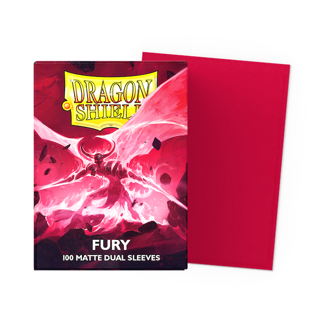 Dragon Shield - Protège-cartes Standard Matte Dual Sleeves - Couleur Valor (lot De 100)