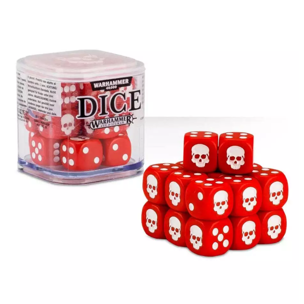 Citadel 12mm Dice Set Red