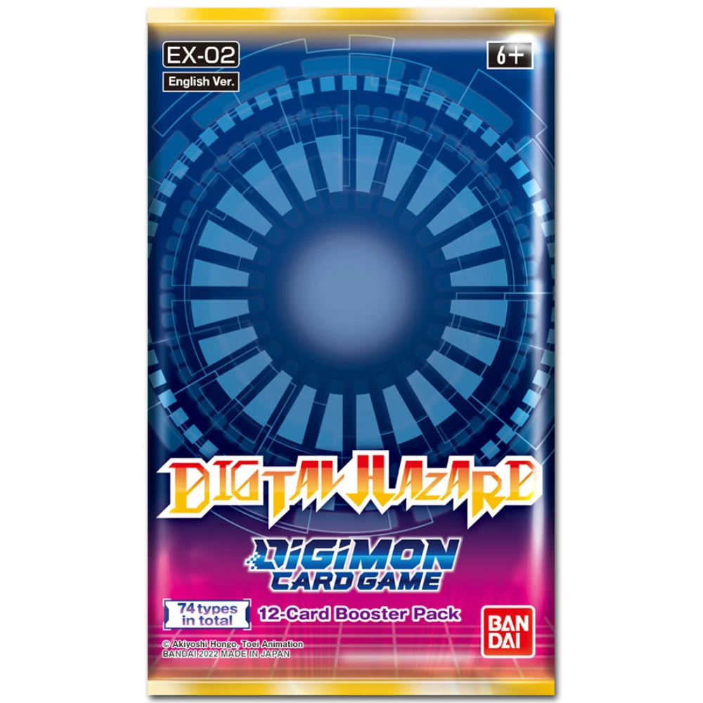 ultra pro card sleeves microns Digimon Card Game - EX02 - Digital Hazard Booster