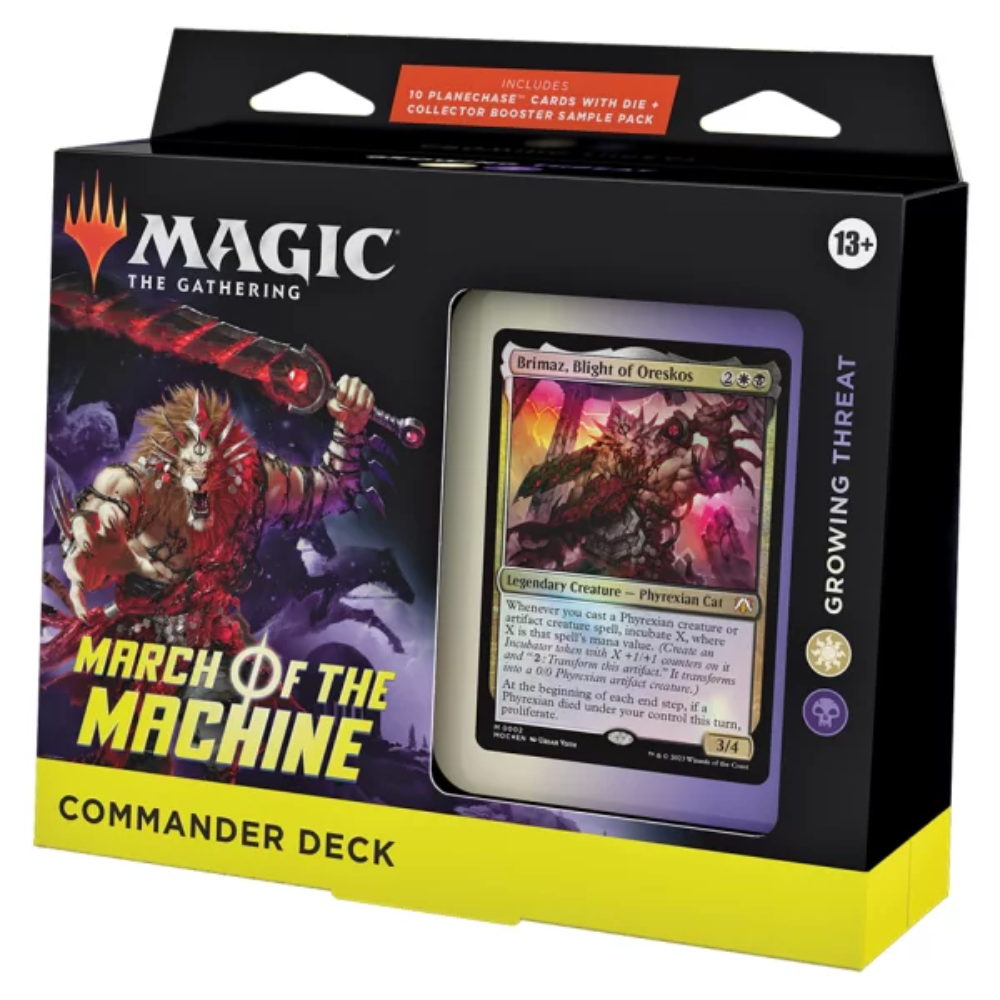 March of the Machine - Commander Deck - Growing Threat - englisch