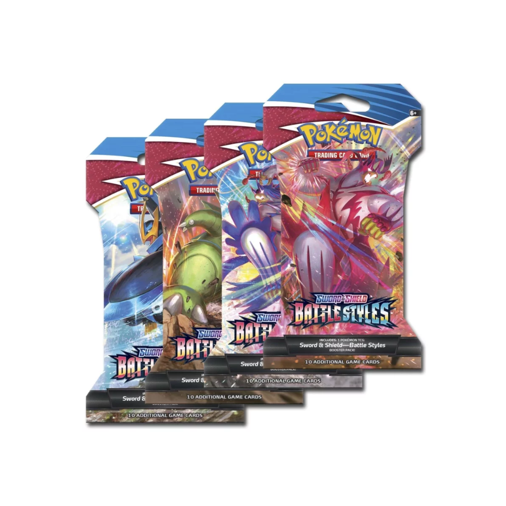 Pokémon SWSH05 - Battlestyles Sleeved Booster einzeln - englisch
