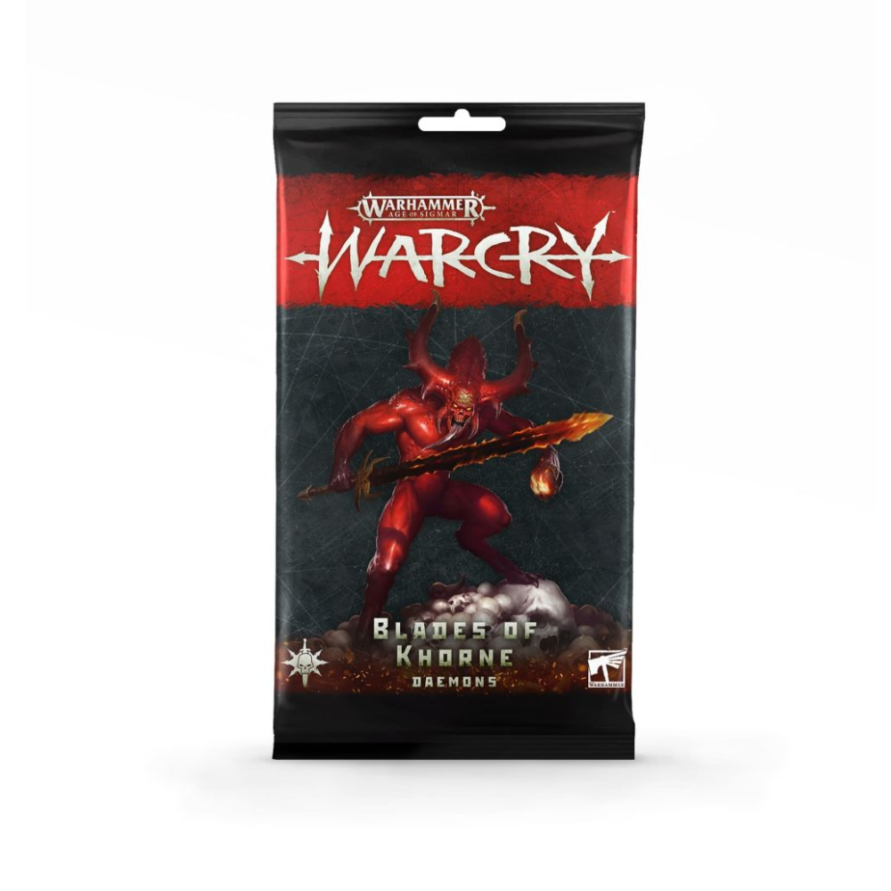 Warhammer Age of Sigmar Warcry Blades of Khorne Card Pack