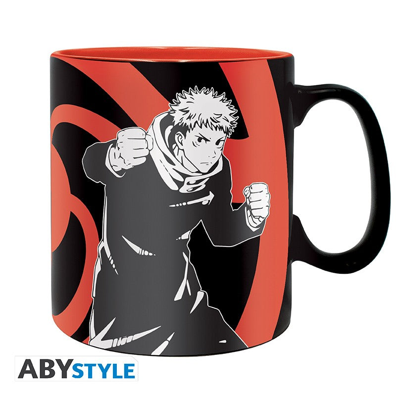 Jujutsu Kaisen - Mug - 460 ml - Group black & white