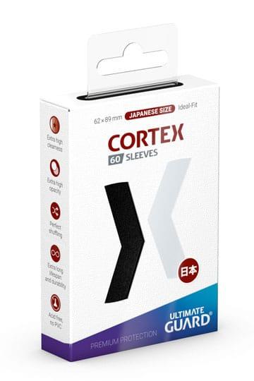 Ultimate Guard Cortex Sleeves Japanische Größe Schwarz (60)
