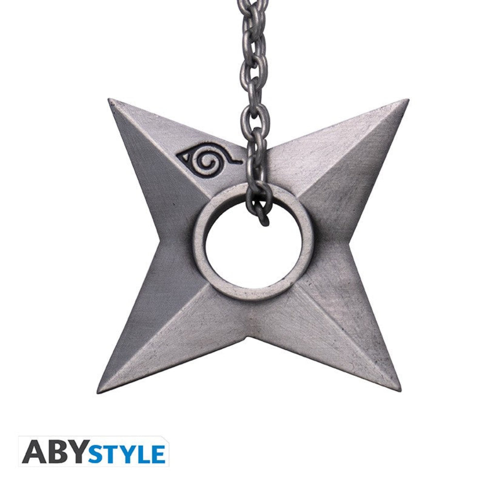 Naruto Shippuden Keychain 3D "Shuriken Konoha"