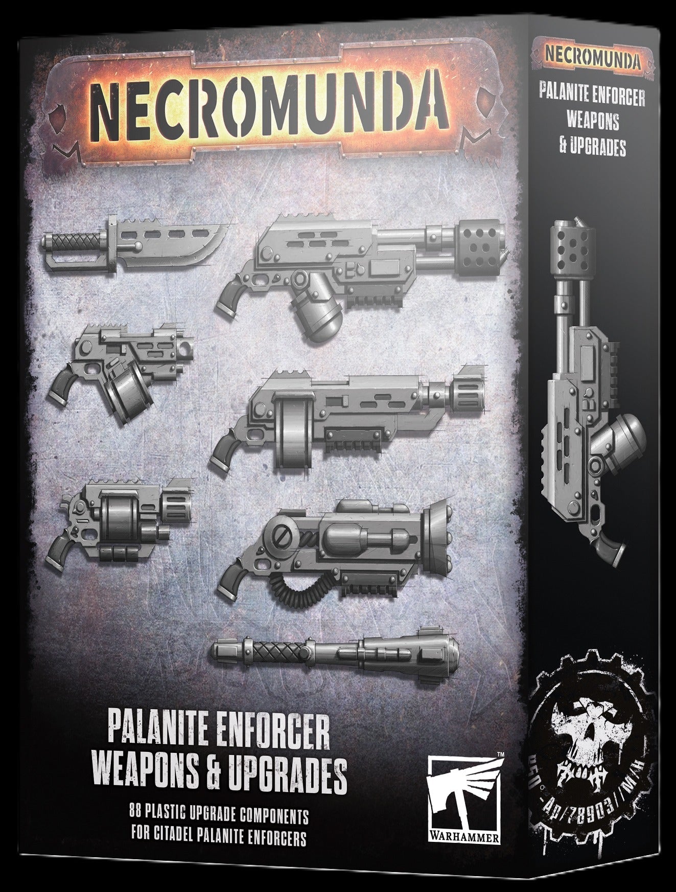 Warhammer Necromunda Palatine Enforcer Weapons And Upgrades