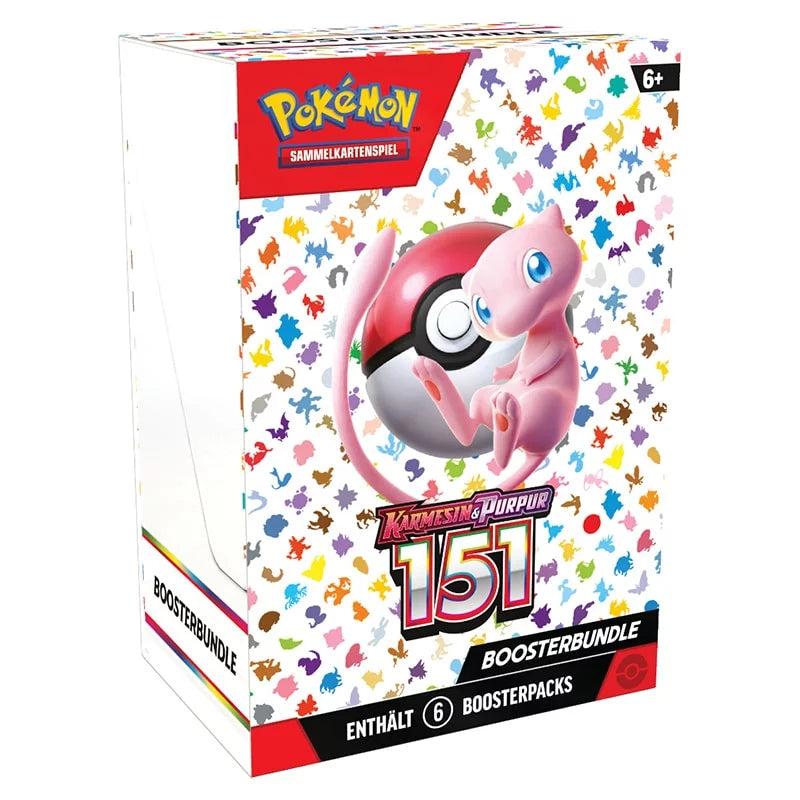 Pokémon Karmesin & Purpur 151 - Booster Bundle - DE