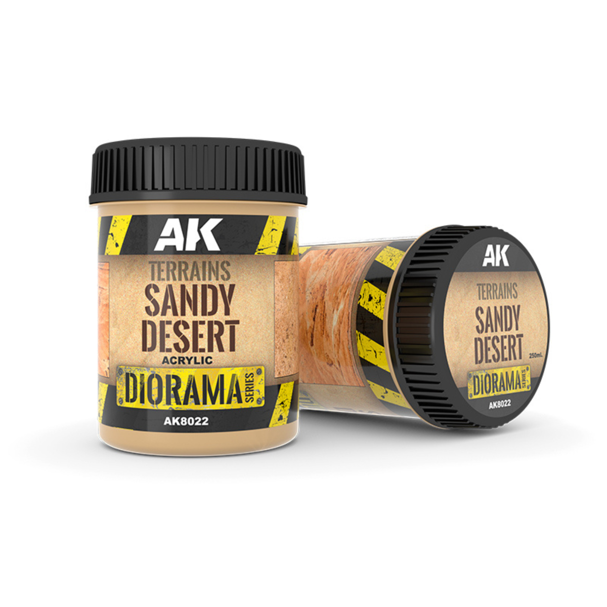 AK Interactive TERRAINS DESERT SAND - 250ml (Acrylic)