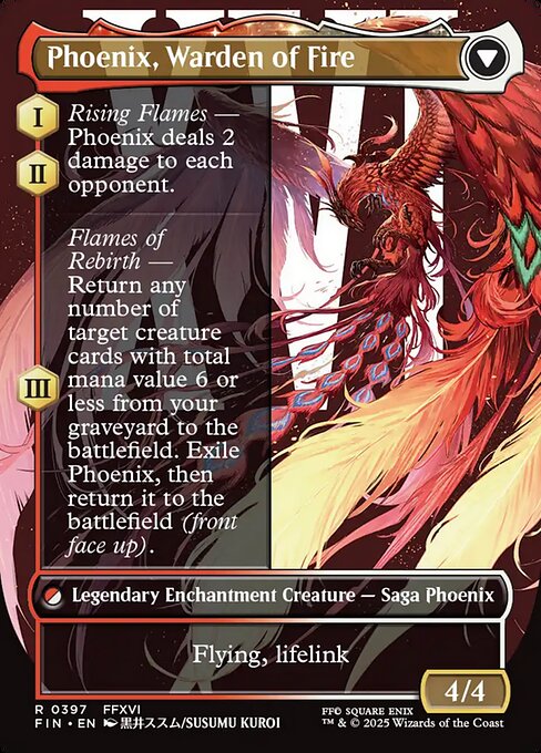 Joshua, Phoenix's Dominant // Phoenix, Warden of Fire - Back Face