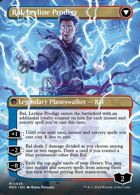 Ral, Monsoon Mage // Ral, Leyline Prodigy - Back Face
