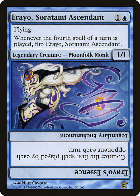 Erayo, Soratami Ascendant // Erayo's Essence - Back Face