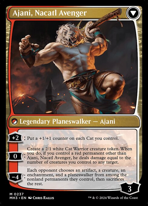 Ajani, Nacatl Pariah // Ajani, Nacatl Avenger - Back Face