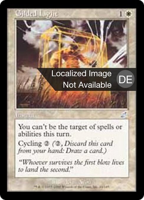 Güldenes Licht SCG-16 Uncommon Light Played Deutsch