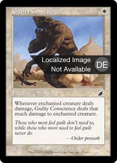 Gewissensschuld SCG-17 Common Played Deutsch