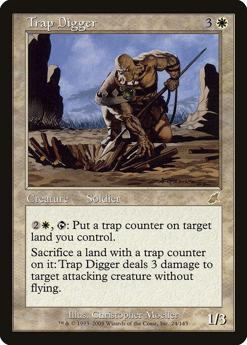 Trap Digger SCG-24 Rare Excellent Englisch