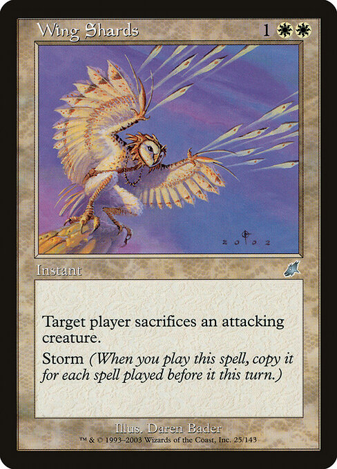 Wing Shards SCG-25 Uncommon Excellent Englisch