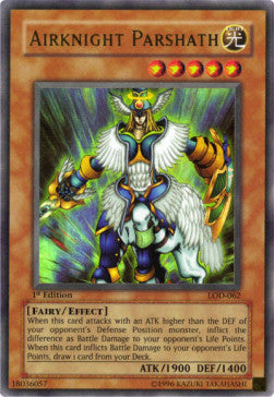 Airknight Parshath LOD-062 Ultra Rare Poor Englisch 1. Auflage