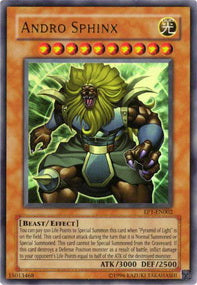 Andro Sphinx EP1-002 Ultra Rare Excellent Englisch