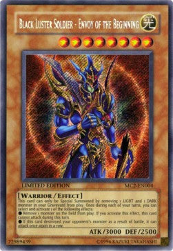 Black Luster Soldier - Envoy of the Beginning MC2-004 Secret Rare Good Englisch