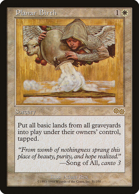 Planar Birth USG-31 Rare Light Played Englisch