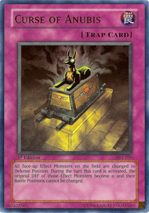 Fluch des Anubis AST-105 Ultra Rare Good Deutsch 1. Auflage
