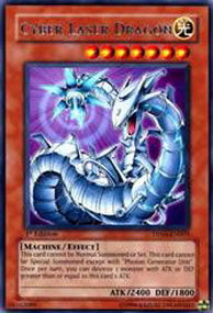 Cyber Laser Drache DP04-003 Rare Light Played Deutsch 1. Auflage