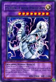 Cyber Zwillings-Drache DP04-011 Rare Good Deutsch